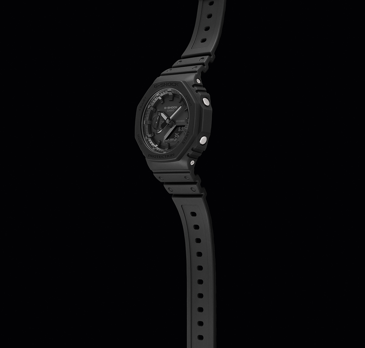 G-Shock GA-2100-1A1ER - Black mood