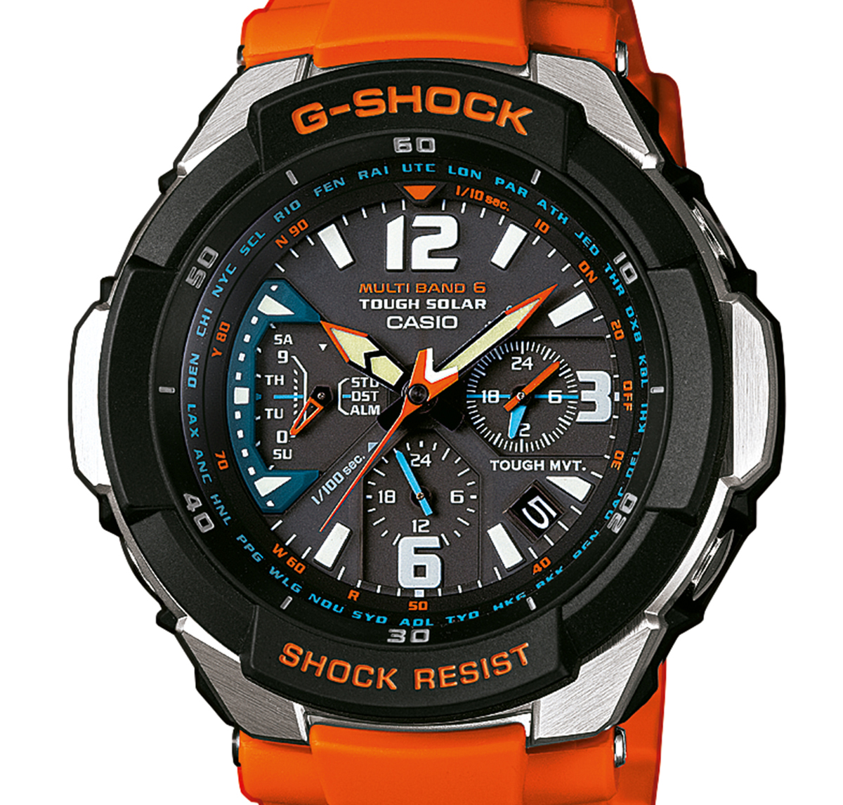 G-Shock GW-3000M-4AER - Orange detail