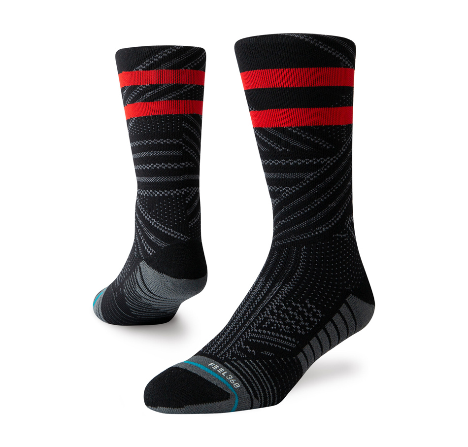 Stance Training Uncommon Solids - Black Red