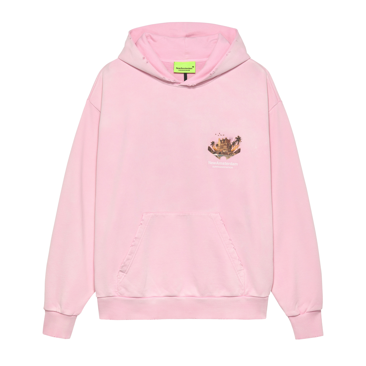 Tropical Hoodie - Pink