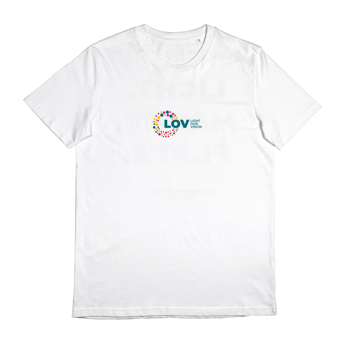 LOV T-Shirt - Licht Macht Platz - White