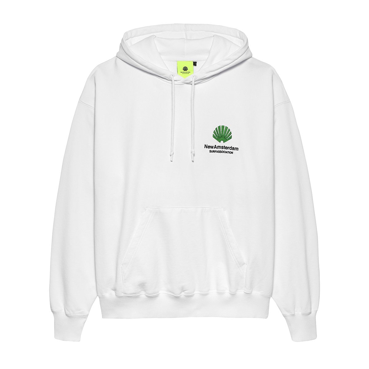 Logo Hoodie - Oversized - White Green