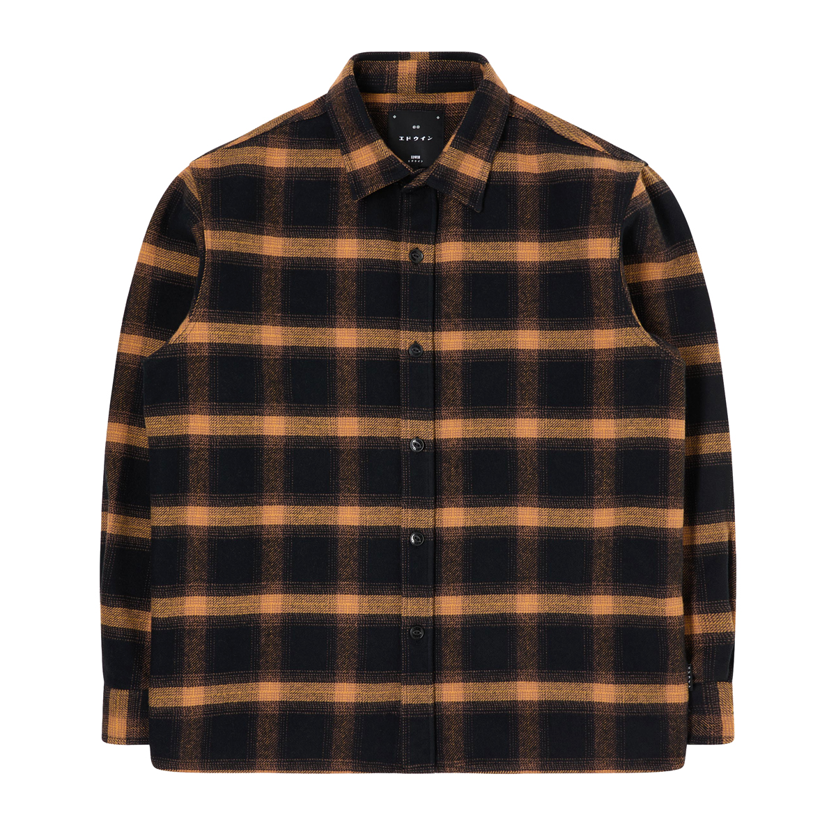 Sebastian Heavy Flanell Shirt - Brown Black