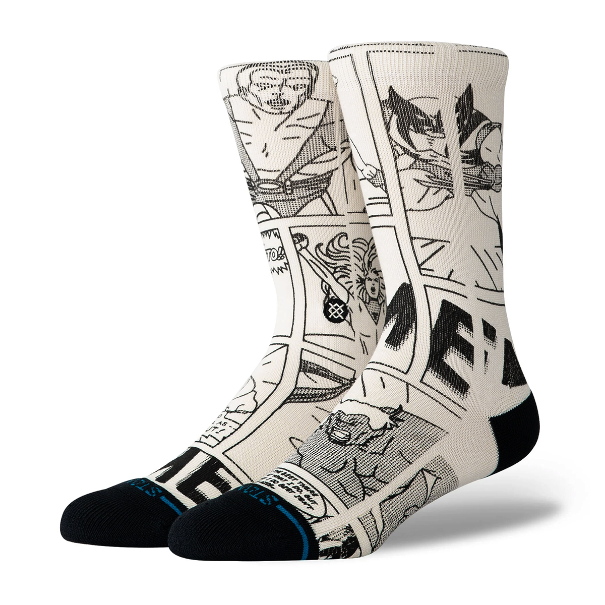 Good vs Bad Crew - Marvel X-Men - Black White