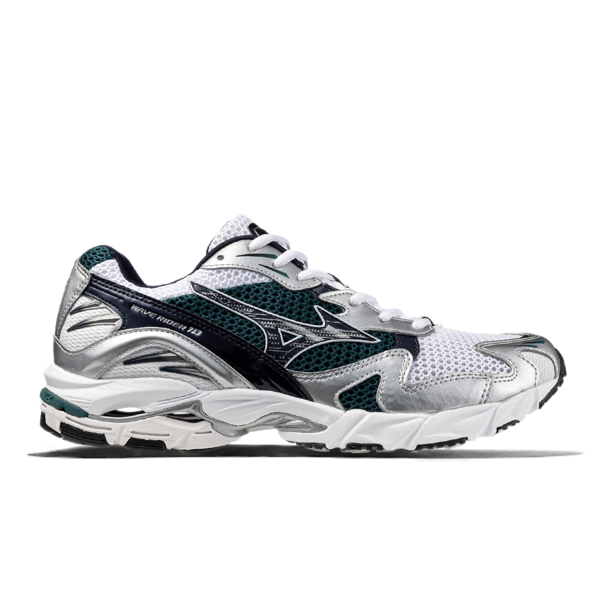 Wave Rider 10 - White Blue Teal