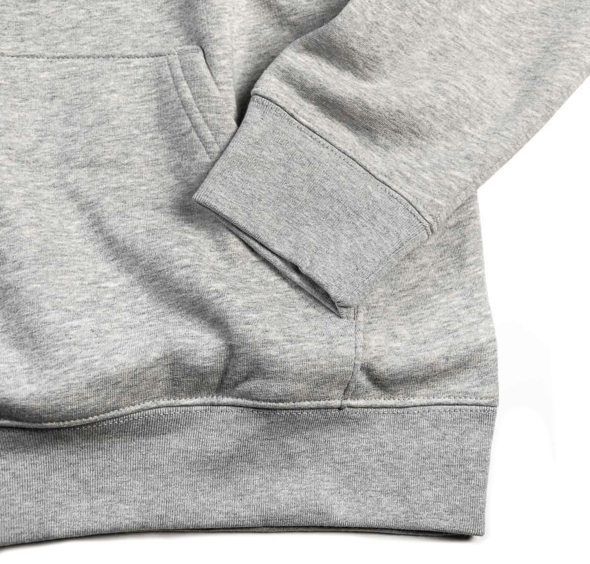 NOMAD Never Not Fresh Hood - Boogie - Heather Grey detail