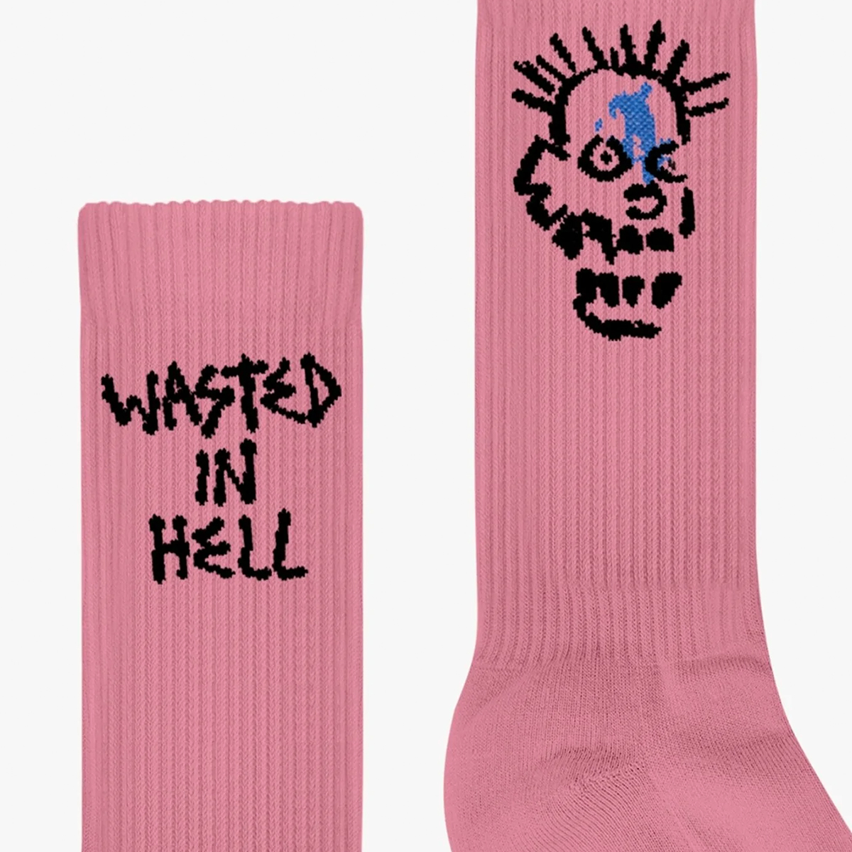 Skull Hell Socks - Vatomierda - Sour Pink