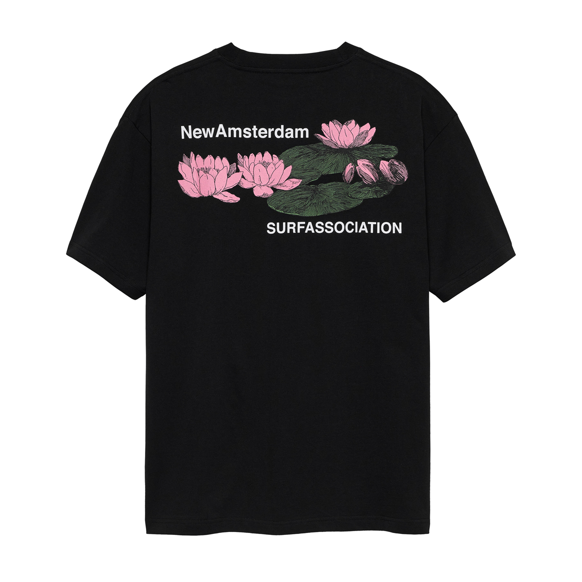Lilies T-Shirt - Black