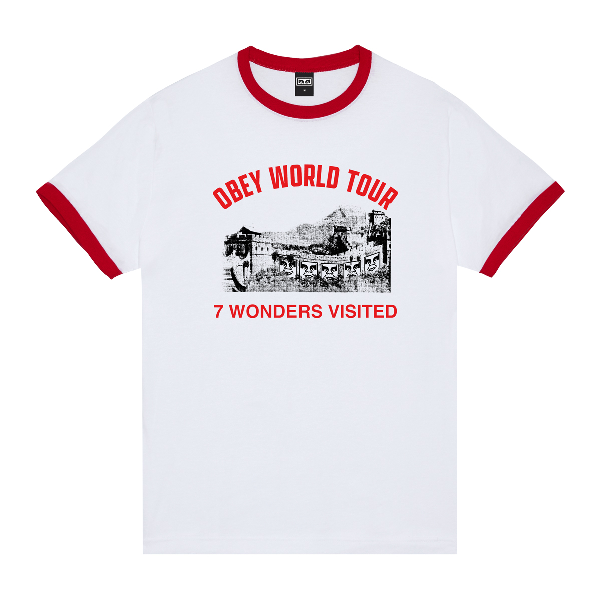 Seven Wonders Visited Ringer T-Shirt
