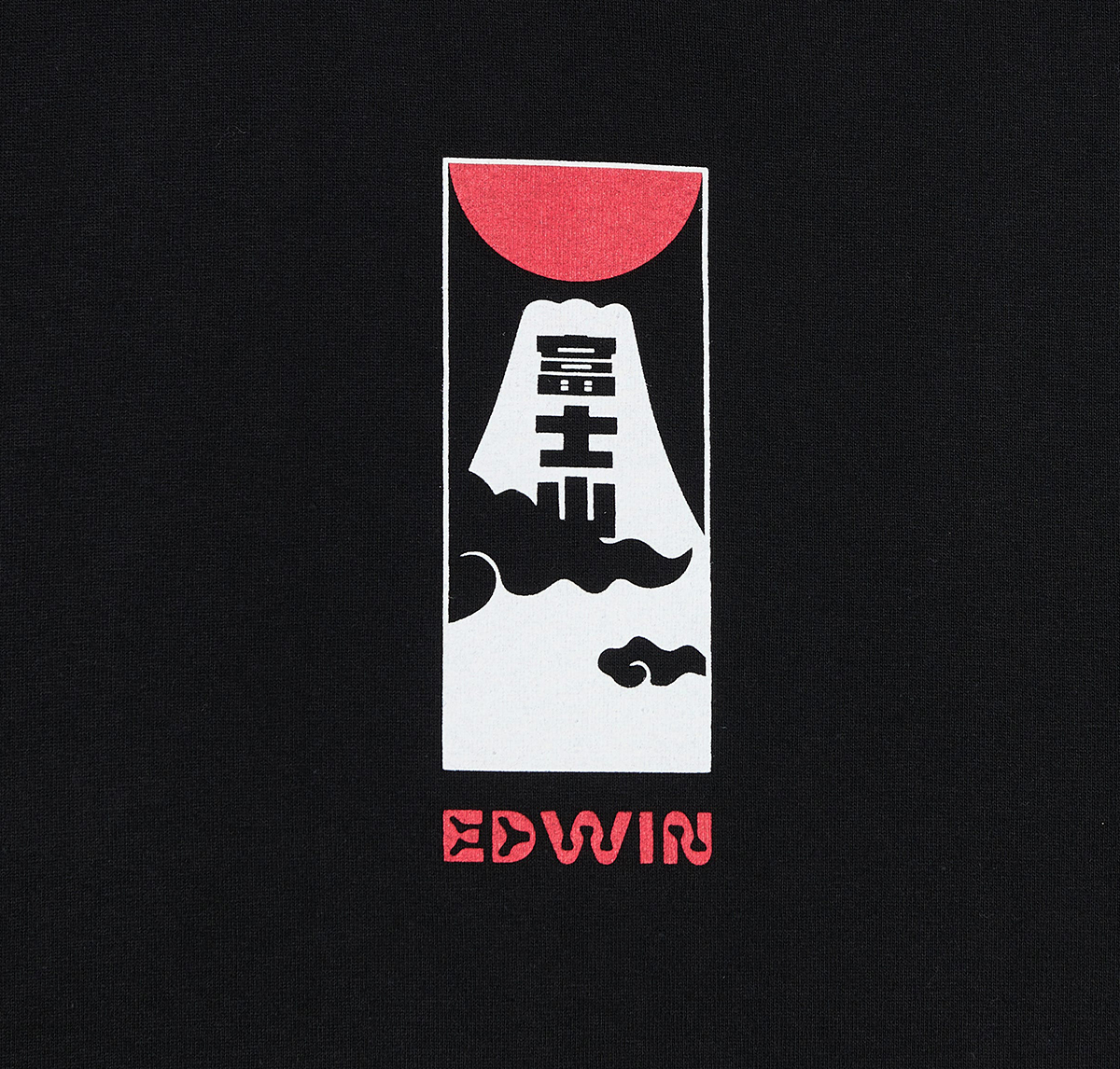 EDWIN Cloudy - Oversized Tee - Black
