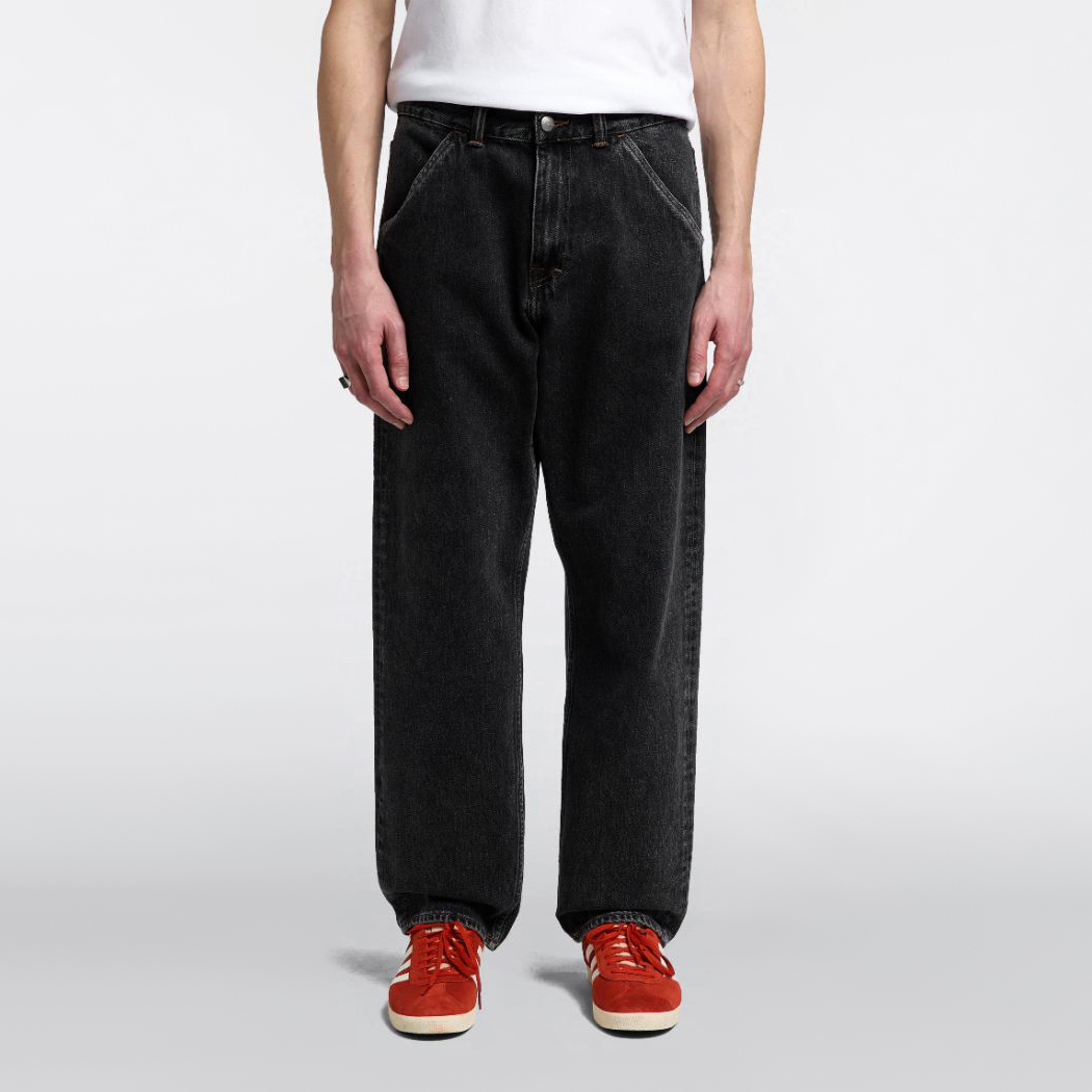 Storm Pant - Pembroke Black Denim 13,56 oz - Black Matt Wash