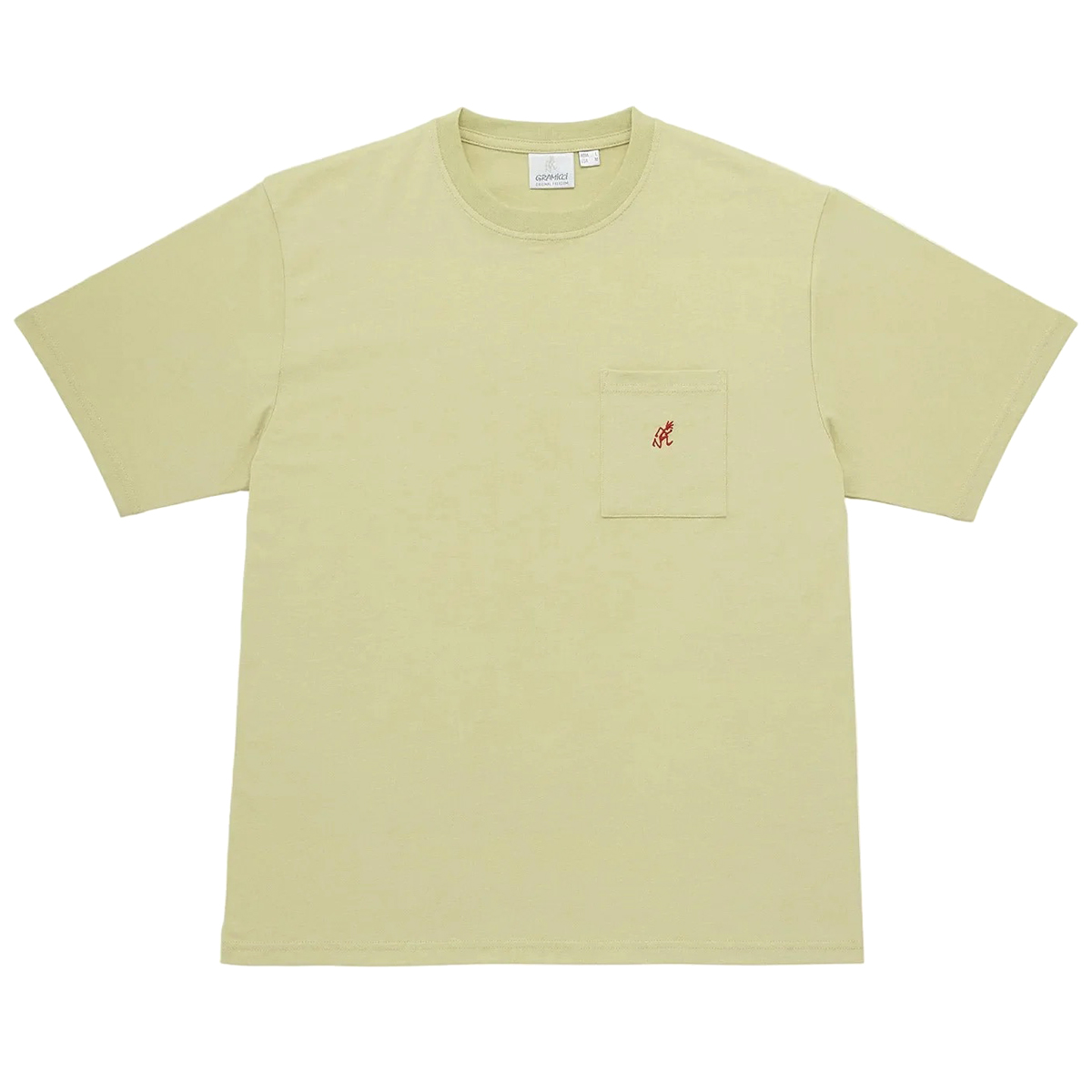 One Point Pocket T-Shirt - Lime