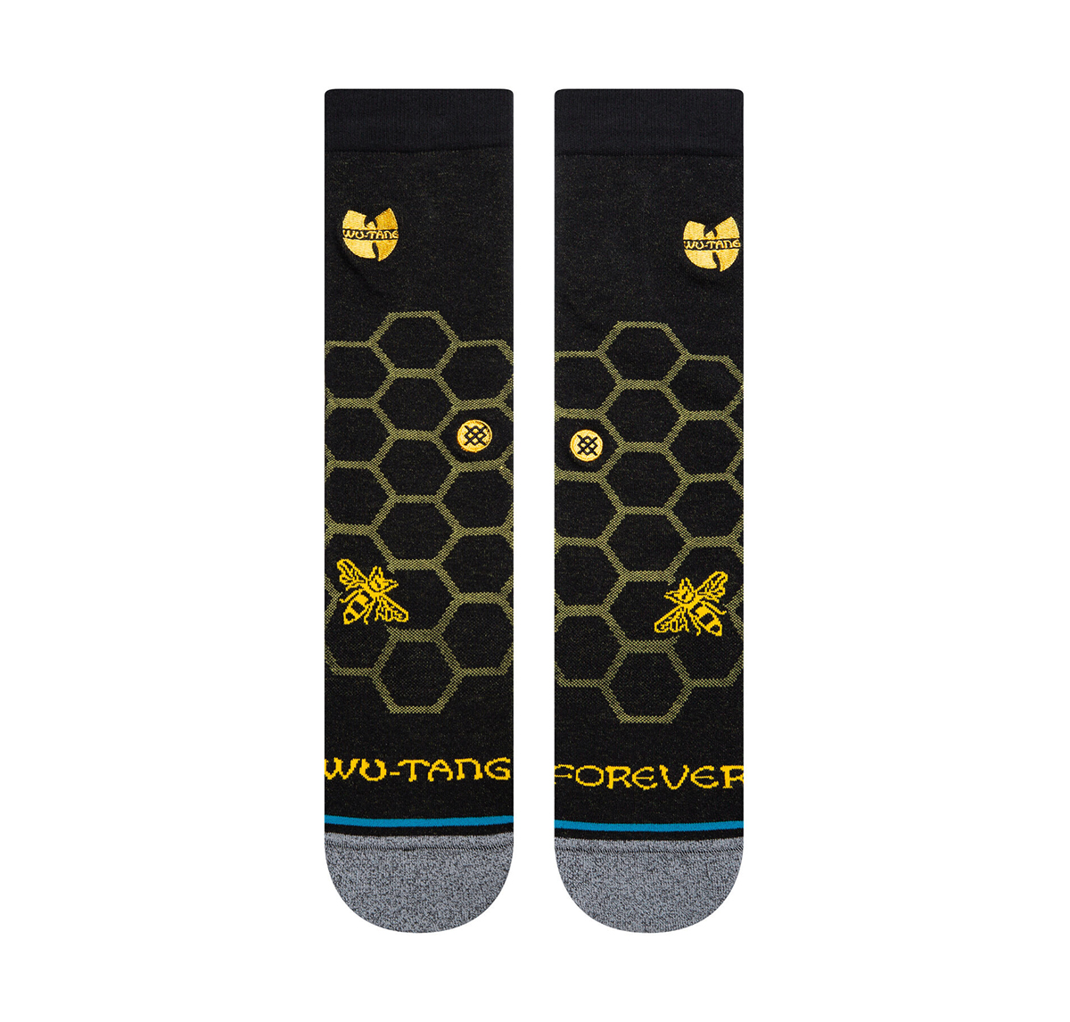 Stance Hive - Wu-Tang - InfiKnit - Black front
