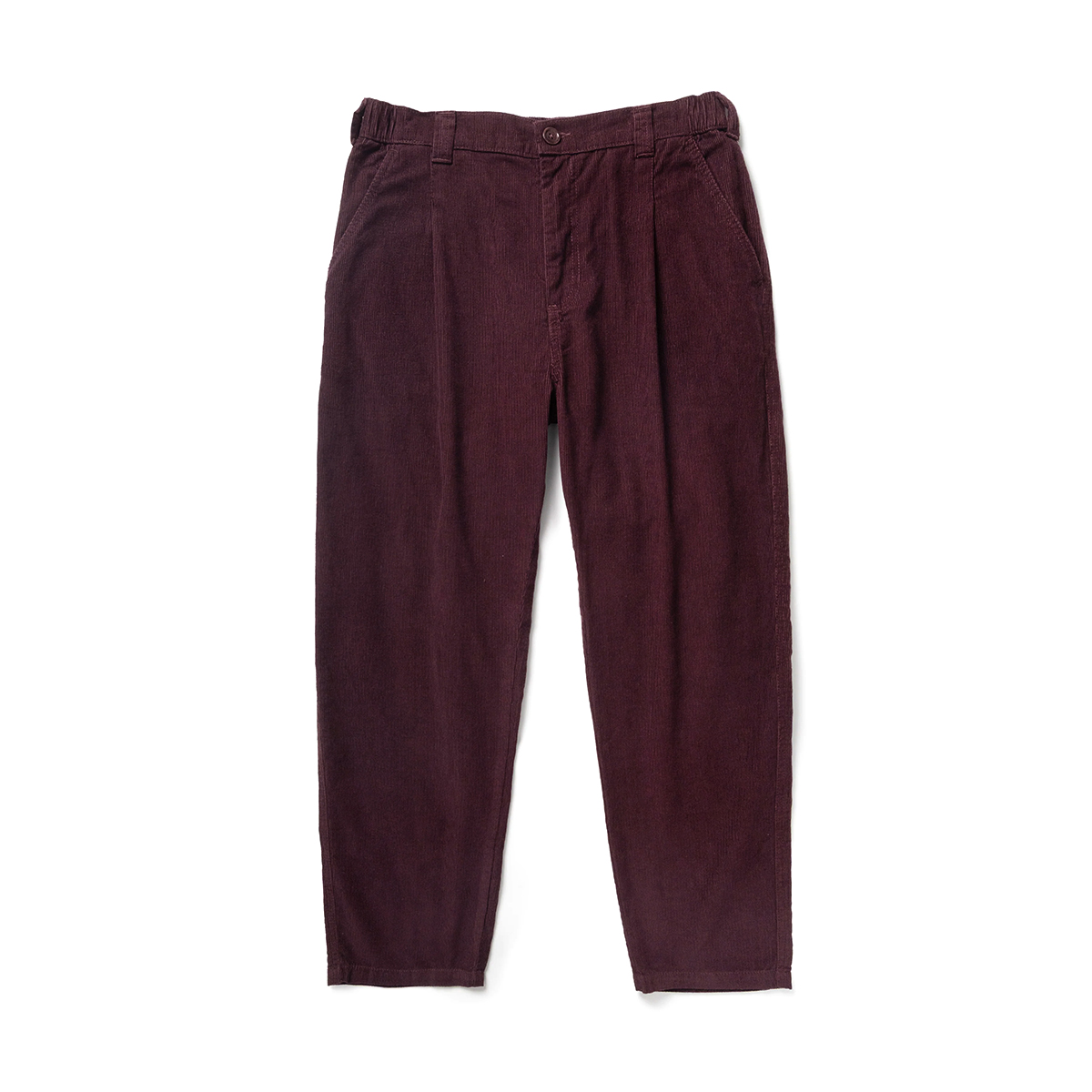 Fine Cord Waiter Pant - Burgundy