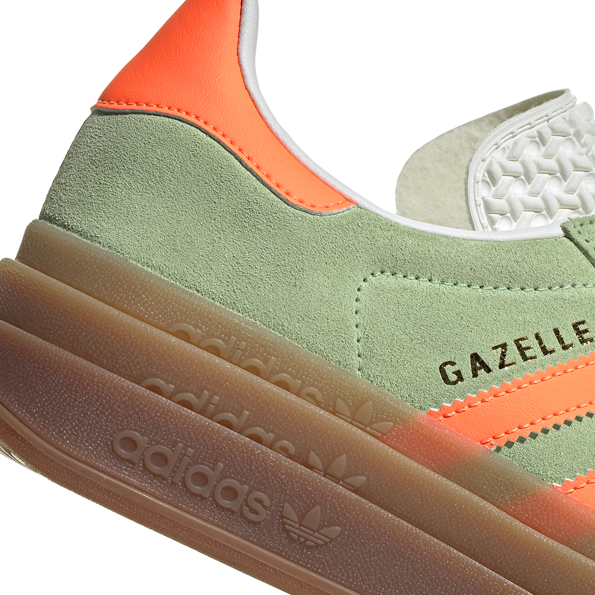 Gazelle Bold - Green Spark Orange