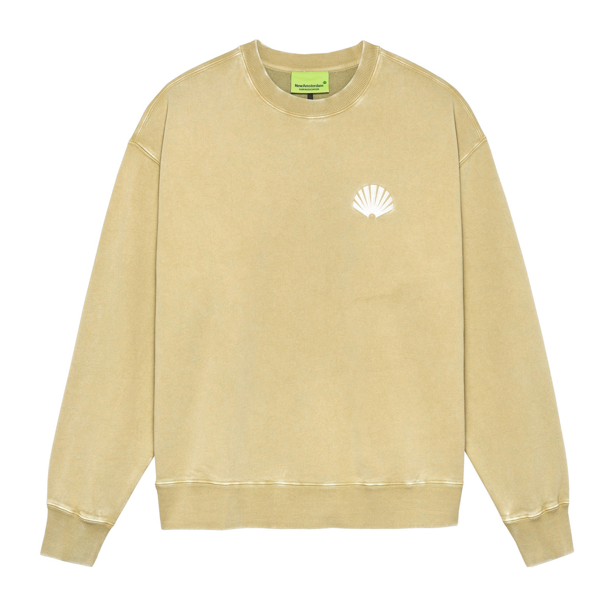 Logo Crewneck Sweatshirt - Yellow