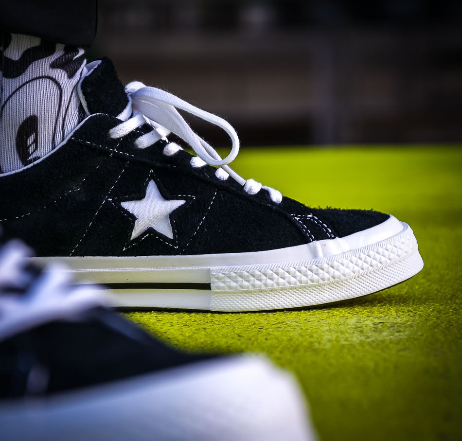 Converse One Star Premium Suede Ox - Black
