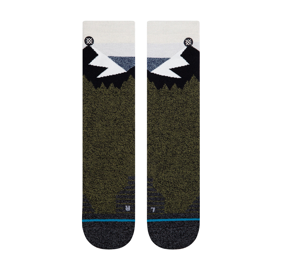 Stance Divide - Hike - InfiKnit - Green front
