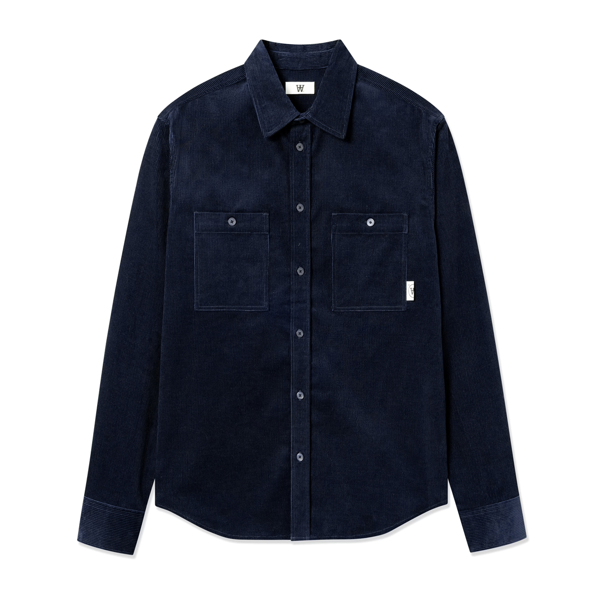 Cooper Cord Overshirt - Navy Blue