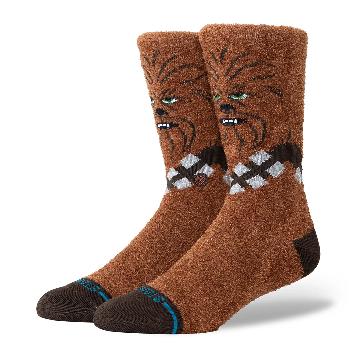 Chewie Crew Socks - Star Wars - Brown