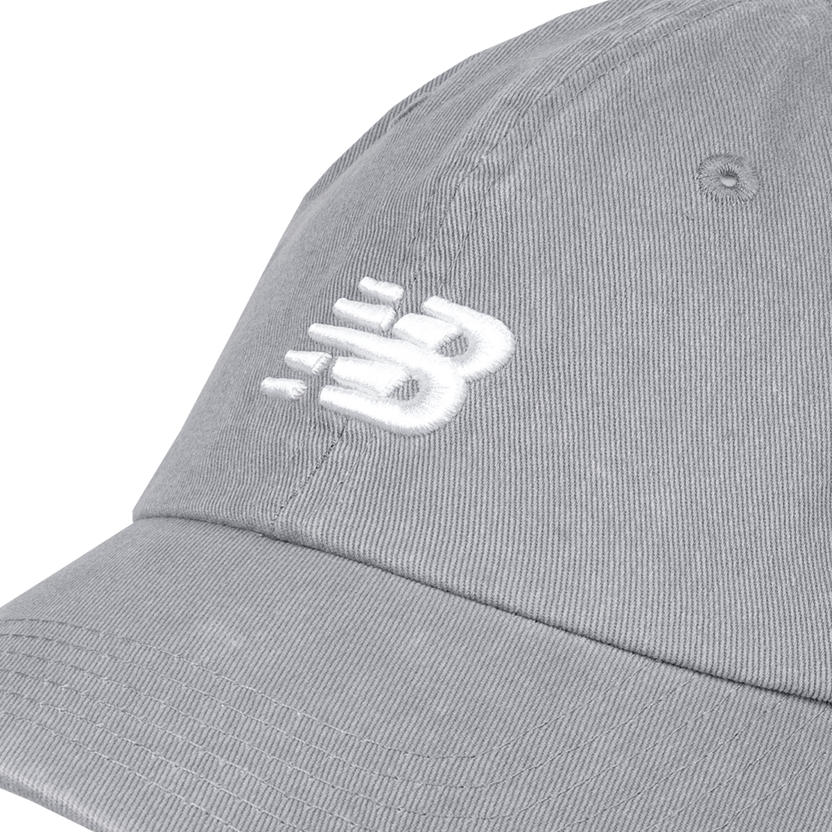 Classic Curved Strapback - Washed Grey