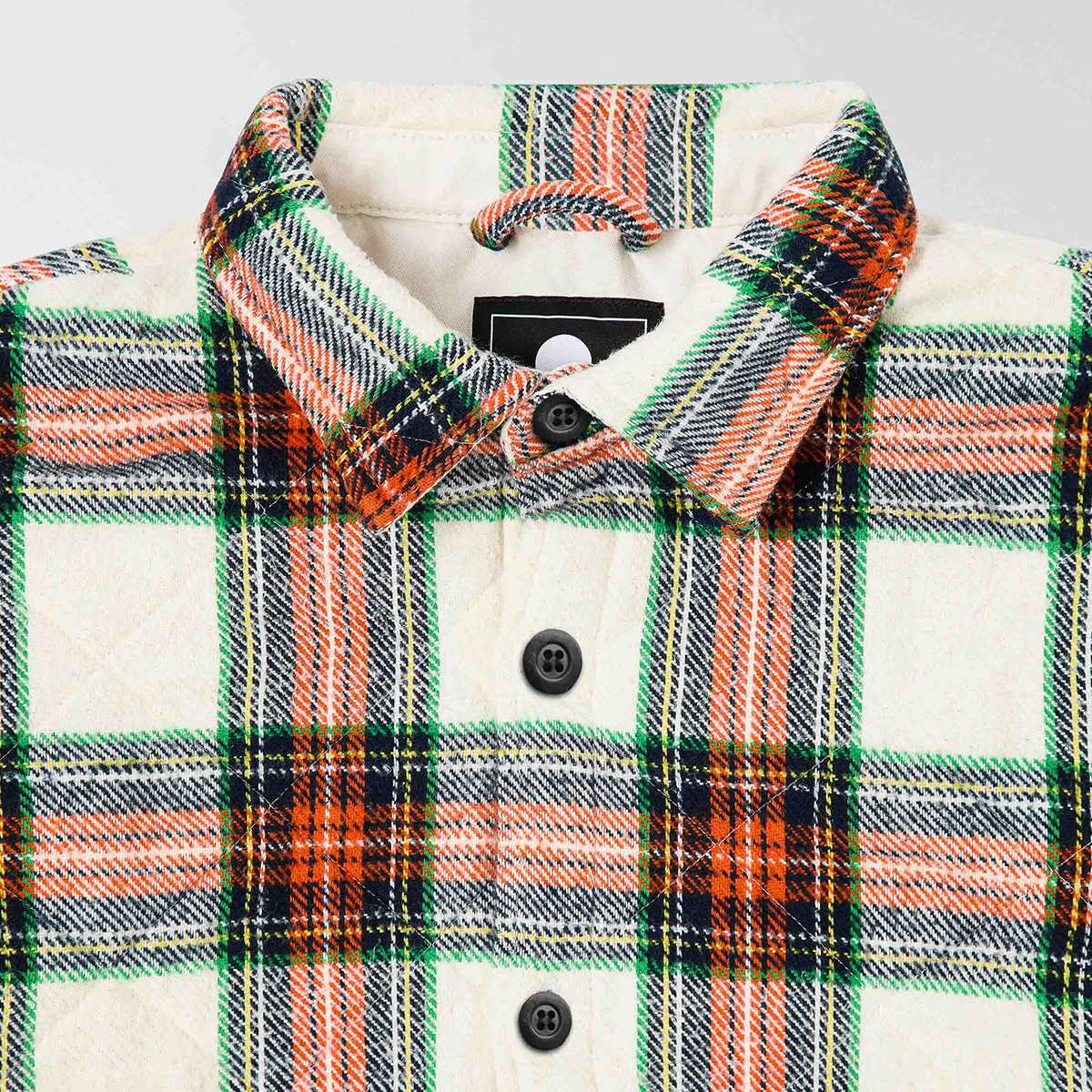 Sven Lined Flanell Shirt - White Red