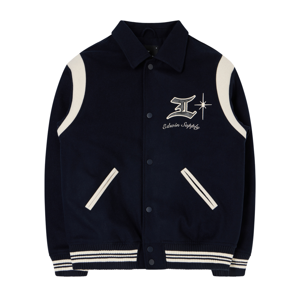 Campus Jacket - Navy Blue