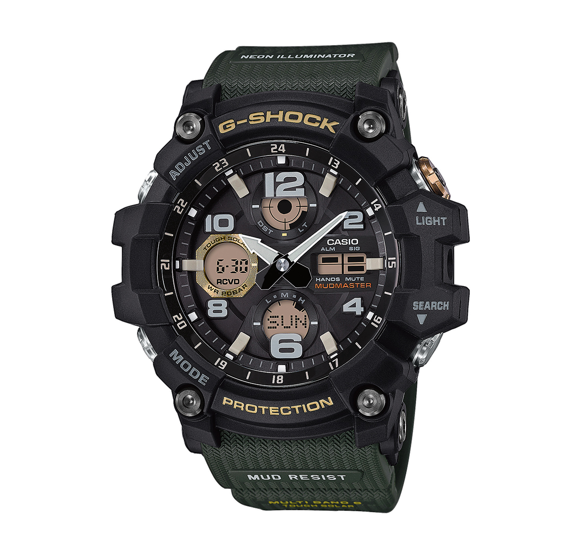 G-Shock GWG-100-1A3ER - Mudmaster - Black Olive