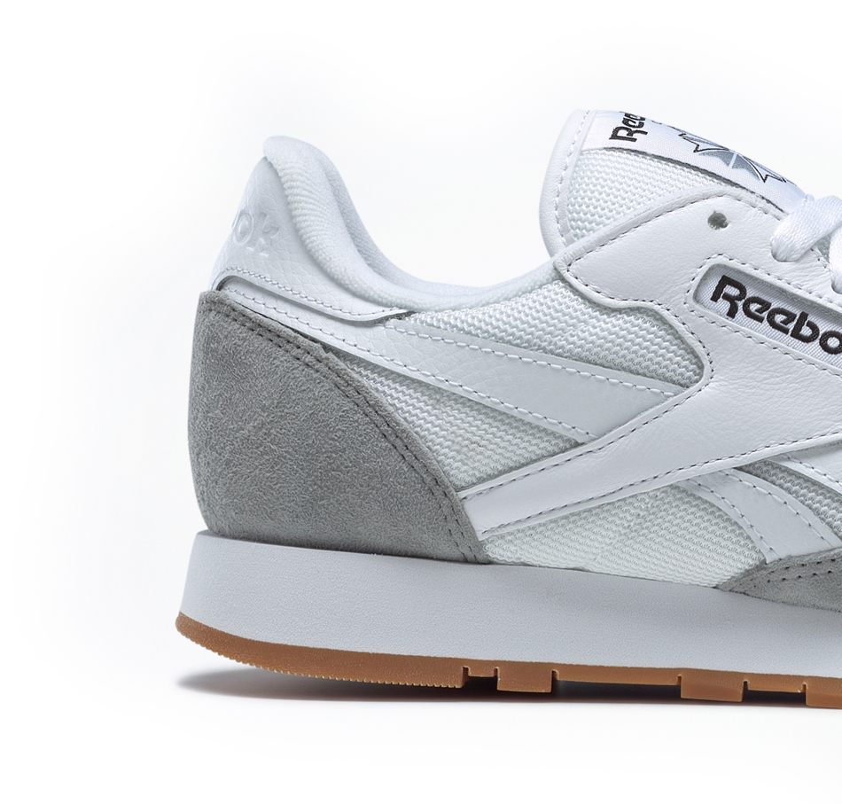 Reebok Classic Leather - White Grey