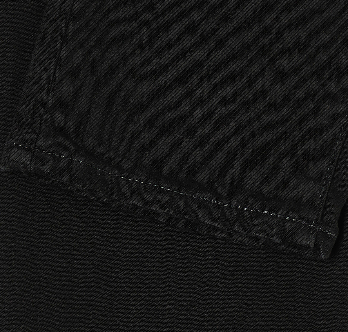 EDWIN Slim Tapered 12oz Kaihara Organic Stretch Black Denim - Made In Japan - Black Rinsed detail