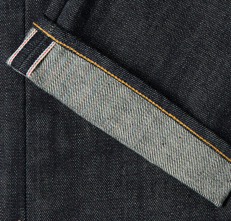 EDWIN ED-55 Red Listed Selvage Denim 14oz - Blue Unwashed