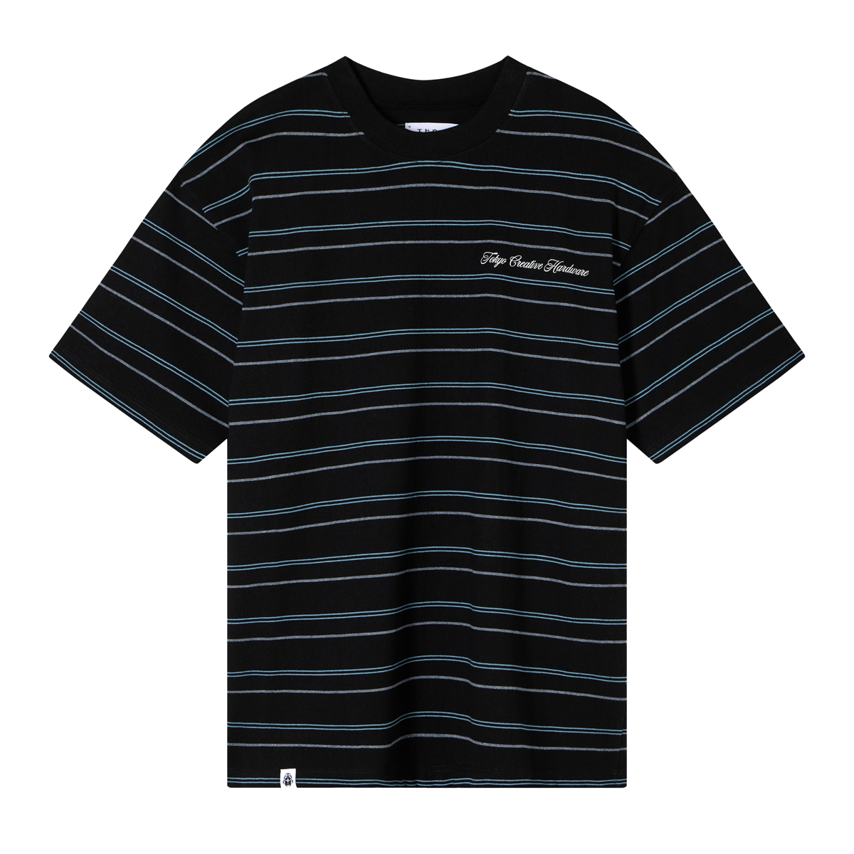 Bolton - Oversized T-Shirt - Black Blue